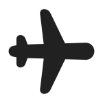 Airplane SVG Icon
